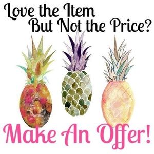 Accepting all reasonable offers!